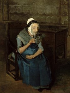 Porträt eines Dieners von Bramham Park, Yorkshire, ca. 1822