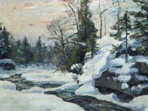 Friedlicher Winterbach