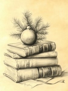 Vintage Weihnachtsbücher