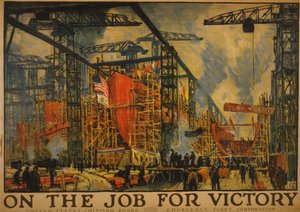 Im Einsatz für den Sieg, 1918 von Jonas Lie