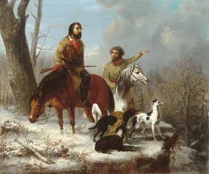 Fallensteller, ca. 1855