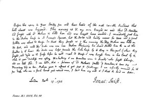 Auszug aus Dean Swifts Tagebuch, adressiert an Mrs. Dingley, 1712, 1840 von Jonathan Swift