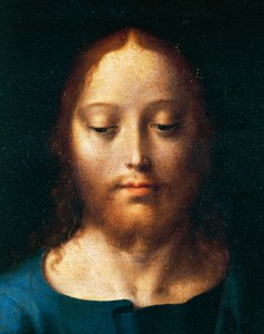 Christusgesicht, Das letzte Abendmahl (Detail)