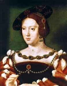 Porträt von Eleonore, Königin von Frankreich, ca. 1530-1540