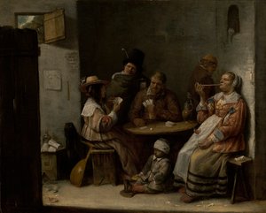 Kartenspieler, ca. 1645