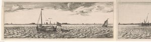 Ansicht der Nordseite der Maas