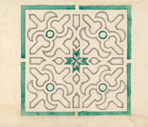 Album mit 75 Zeichnungen für Gartenspalier und Parterres, ca. 1610-40