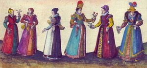 Englische Frauen der elisabethanischen Ära, 1598