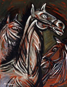Pferde von José Clemente Orozco