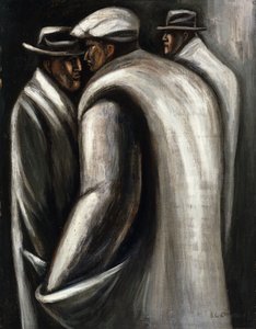 Die Arbeitslosen, ca. 1928-30 von José Clemente Orozco