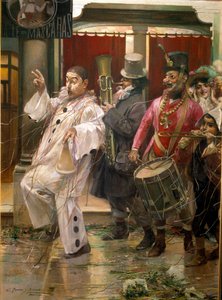 Karneval in Sevilla, 19. Jahrhundert von José García Ramos
