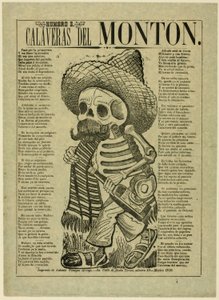 Calavera der Massen, Nr. 2 von José Guadalupe Posada