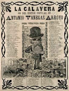 Beliebte Gravur von Jose Guadalupe Posada von José Guadalupe Posada