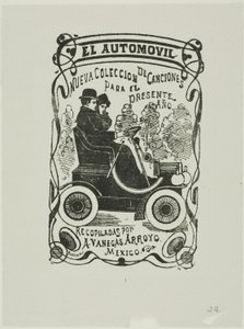Das Automobil von José Guadalupe Posada