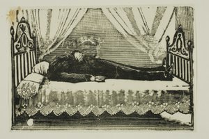 Der Tod von General Gonzales von José Guadalupe Posada