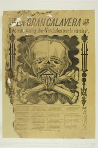 Der große Calavera von José Guadalupe Posada