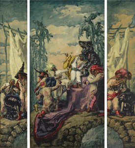 Sommer - Afrika Triptychon
