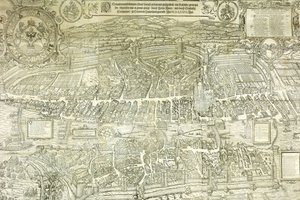 Ein Plan von Zürich, 1576