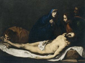 Die Beweinung Christi, 1633 von José Ribera de