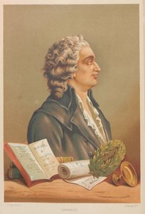Porträt von Marie Jean Antoine Nicolas Caritat, Marquis de Condorcet 1743-1794 von Jose Armet Portanell