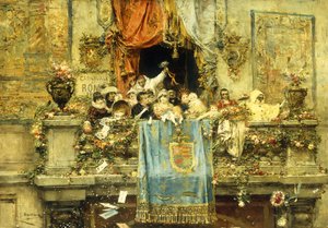 Auf dem Karneval von Jose Benlliure y Gil