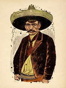 Mexikanische Revolution - Emiliano Zapata, ca. 1910-1912