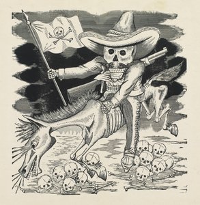 Der große Schädel von Emiliano Zapata, ca. 1911-16, gedruckt 1930