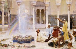 Eine mystische Erscheinung von Jose Villegas Cordero