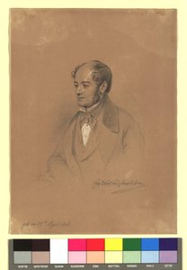 Ernst Freiherr von Feuchtersleben (1806-1849), Arzt von Josef Danhauser
