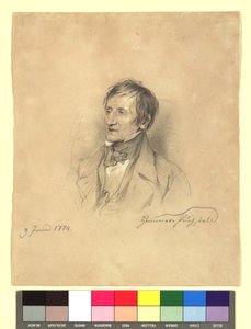 Joseph von Hammer (1774-1856), Diplomat, Orientalist von Josef Danhauser
