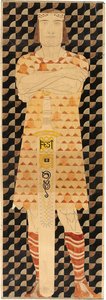 Friesdesign für die Weltausstellung 1904 in St. Louis, 1904 von Josef Engelhart
