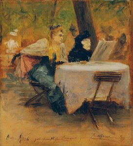 Gartenrestaurant von Josef Engelhart