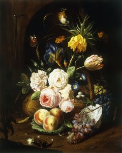 Stillleben mit verschiedenen Blumen