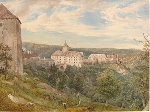 Schloss Eichhorn am Abend
