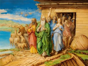 A1_Genesis_18-Noah verlässt die Arche