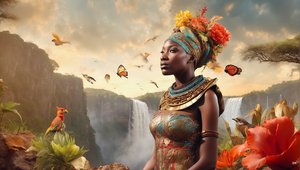 Dreamcore_traumhafte Szene-Afrika_02