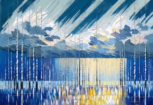 Wellen_Himmel_03 von Josef Johann Michel