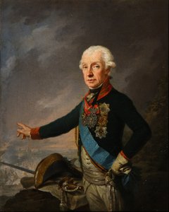 Porträt von Feldmarschall Generalissimus Prinz Alexander Suworow 1729-1800, 1799