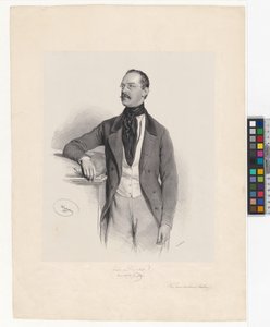 Eduard van der Nüll von Josef Kriehuber