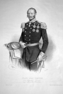 Franz Graf Wimpffen 1852 Litho von Josef Kriehuber
