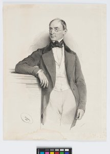 Franz Xaver (III.) Freiherr von Pillersdorf von Josef Kriehuber