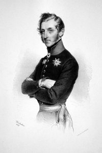Friedrich Hannibal Thurn-Taxis Litho von Josef Kriehuber