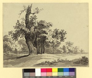 Praterlandschaft von Josef Kriehuber