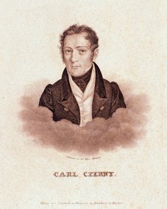 Porträt von Carl Czerny (Lithographie)