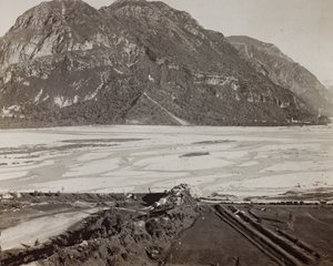 Album "Meine Weltkriegs-Erinnerungen Südwestfront (Kärnten, Italien, Südtirol) 31/03/1915-12/11/1918 - Josef Zohles Wien": der Tagliamento