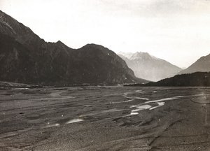 Album "Meine Weltkriegs-Erinnerungen Südwestfront (Kärnten, Italien, Südtirol) 31/03/1915-12/11/1918 - Josef Zohles Wien": der Fluss Tagliamento in Mo