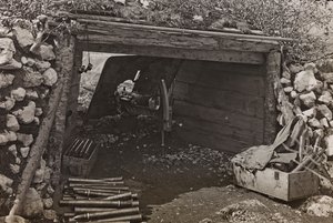 Album "Meine weltkriegs - Erinnerungen Südwestfront (Kärnten, Italien, Südtirol) 31/03/1915-12/11/1918 - Josef Zohles Wien": Militärdepot