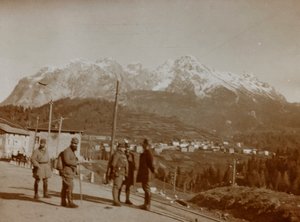 Album "Meine weltkriegs - Erinnerungen Südwestfront (Kärnten, Italien, Südtirol) 31/03/1915-12/11/1918 - Josef Zohles Wien": österreichische Soldaten in Italien von Josef Zohles