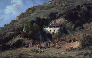 Katalanisches Volksfest "aplec" von Josep Berga Boix