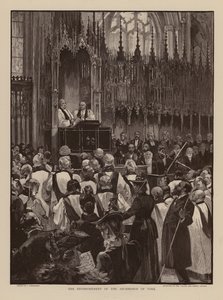 Inthronisation des Erzbischofs von York von Joseph (after) Finnemore